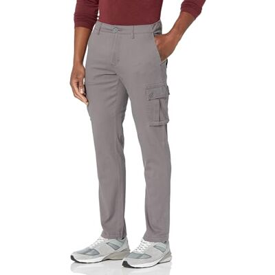 AE1901530-dark grey-32W x 30L Amazon Essentials Men's Spodnie typu cargo o wąskim kroju, elastyczne (dostępne w wersji Big & Tall), Ciemnoszary, 32W / 30L AE1901530-dark grey-32W x 30L Amazon Essentials Men's Spodnie typu cargo o wąskim kroju, elastyczne (dostępne w wersji Big & Tall), Ciemnoszary, 32W / 30L
