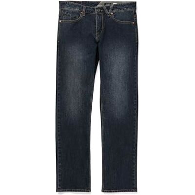 A1912303-NVB Volcom Męskie krótkie spodnie Frickin Modern Stretch Shorts, New Vintage Blue, 40W / 32L A1912303-NVB Volcom Męskie krótkie spodnie Frickin Modern Stretch Shorts, New Vintage Blue, 40W / 32L