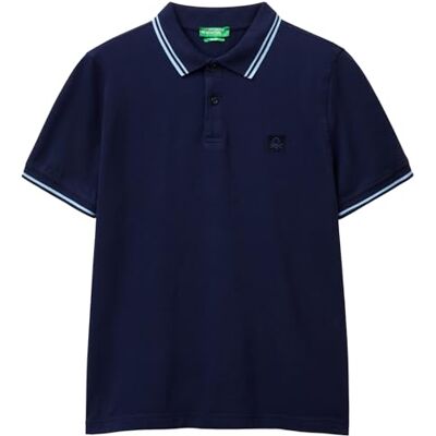 3F9HU302E United Colors of Benetton Koszulka polo, M/M, Niebieska, S 3F9HU302E United Colors of Benetton Koszulka polo, M/M, Niebieska, S