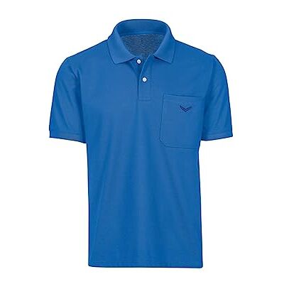 627602_048_XXL-048 Trigema męska koszulka polo z kieszenią na piersi, niebieski, XXL 627602_048_XXL-048 Trigema męska koszulka polo z kieszenią na piersi, niebieski, XXL