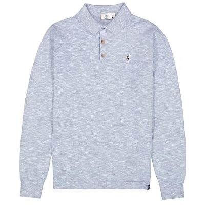 L31042 Garcia _męski sweter, Stone Blue, 3XL L31042 Garcia _męski sweter, Stone Blue, 3XL