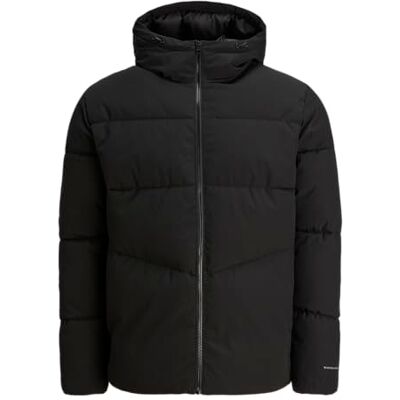 12283873-4832297 JACK & JONES Męska kurtka puchowa Jjglobal Pls, czarna, 3X_L, czarny, 3x_l 12283873-4832297 JACK & JONES Męska kurtka puchowa Jjglobal Pls, czarna, 3X_L, czarny, 3x_l