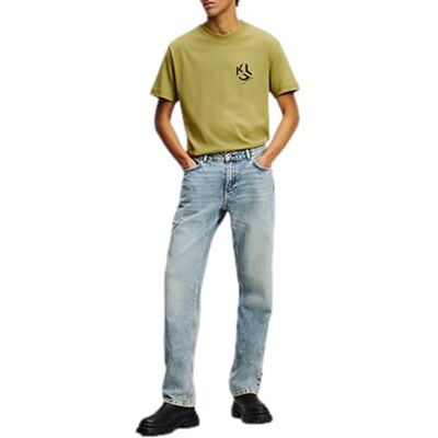 A2M10073 Jeansy Karl Lagerfeld, Męskie, Proste Denim, Prosta Nogawka, Niebieski, 3032 A2M10073 Jeansy Karl Lagerfeld, Męskie, Proste Denim, Prosta Nogawka, Niebieski, 3032