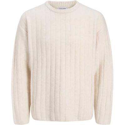 12278903-4773081 JACK & JONES Jjebradley Carter Knit Crew Neck Sn, Moonbeam, L 12278903-4773081 JACK & JONES Jjebradley Carter Knit Crew Neck Sn, Moonbeam, L