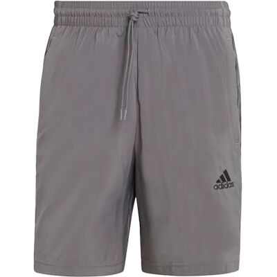 ECQ58 adidas Mężczyźni AEROREADY Essentials Chelsea 3-Stripes Shorts, Grey Five/Black, S Tall ECQ58 adidas Mężczyźni AEROREADY Essentials Chelsea 3-Stripes Shorts, Grey Five/Black, S Tall