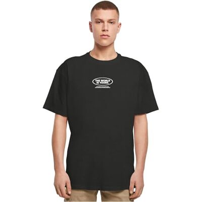 MT2539-00007-0058 Mister Tee T-shirt męski Money Maker Oversize Tee Black XS, czarny, XS MT2539-00007-0058 Mister Tee T-shirt męski Money Maker Oversize Tee Black XS, czarny, XS