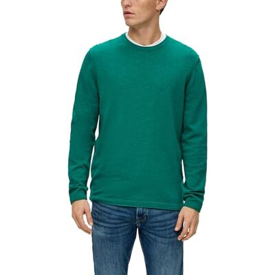 2141098 s.Oliver Męski sweter , Zielony 7652, M 2141098 s.Oliver Męski sweter , Zielony 7652, M