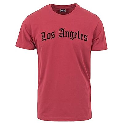 MT1578-00207-0058 Mister Tee T-shirt męski, rubinowy, XS MT1578-00207-0058 Mister Tee T-shirt męski, rubinowy, XS