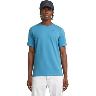 D19070 G-STAR Męski t-shirt Slim Base, Niebieski (Niagara -c723-g988), XS D19070 G-STAR Męski t-shirt Slim Base, Niebieski (Niagara -c723-g988), XS