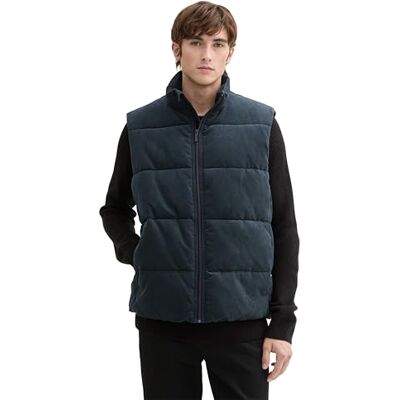 1043593 TOM TAILOR Denim Męska kamizelka , 10362-Dark Gable Green, L, 10362 Dark Gable Green, L 1043593 TOM TAILOR Denim Męska kamizelka , 10362-Dark Gable Green, L, 10362 Dark Gable Green, L