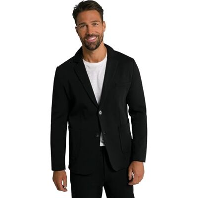 806498 JP 1880 Męskie duże rozmiary, ponadgabarytowe, odzież męska, L-8XL, marynarka dżersejowa New York, FLEXNAMIC®, Business, zestawy konstrukcyjne, do 8 XL , czarny, 6XL 806498 JP 1880 Męskie duże rozmiary, ponadgabarytowe, odzież męska, L-8XL, marynarka dżersejowa New York, FLEXNAMIC®, Business, zestawy konstrukcyjne, do 8 XL , czarny, 6XL