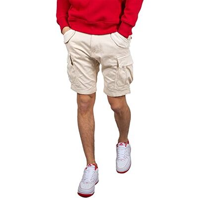 176203-578 Alpha Industries Crew Short Męskie krótkie spodenki Jet Stream White 176203-578 Alpha Industries Crew Short Męskie krótkie spodenki Jet Stream White