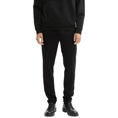 1045832 TOM TAILOR Denim Męskie spodnie slim chinosy, 2999 Black, XS 1045832 TOM TAILOR Denim Męskie spodnie slim chinosy, 2999 Black, XS