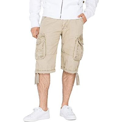 191200-159 Alpha Industries Jet Short Męskie krótkie spodenki Bone White 191200-159 Alpha Industries Jet Short Męskie krótkie spodenki Bone White