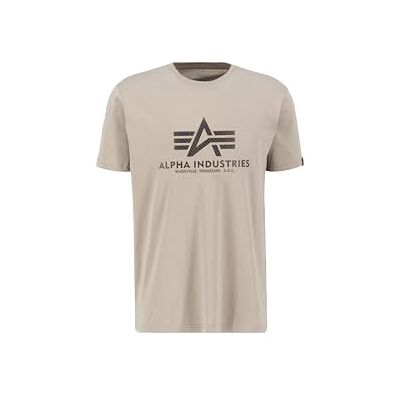 100501CB-679 Alpha Industries Basic T Carbon T-shirt męski Vintage Sand 100501CB-679 Alpha Industries Basic T Carbon T-shirt męski Vintage Sand