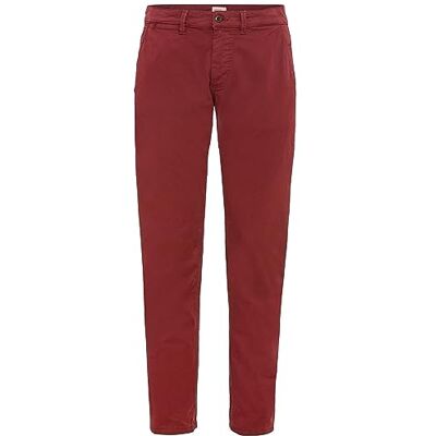 477615/2F35 camel active Męskie chinosy Slim Fit, czerwony, 38W / 32L 477615/2F35 camel active Męskie chinosy Slim Fit, czerwony, 38W / 32L