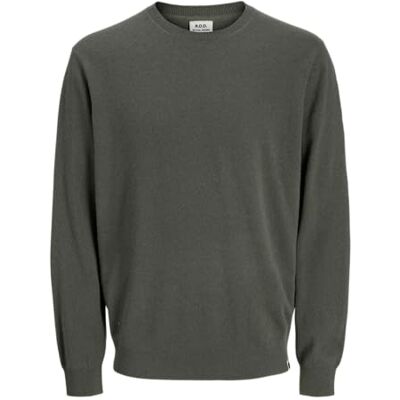 12257854-4776869 R.d.d. royal denim division Rddbrooks Knit Crew Neck L/S Noos, Beetle, M 12257854-4776869 R.d.d. royal denim division Rddbrooks Knit Crew Neck L/S Noos, Beetle, M