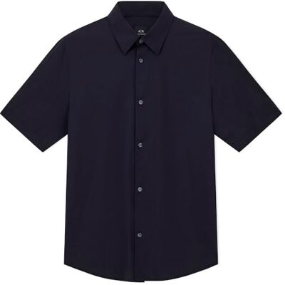 AF19193 Armani Exchange Essential, Short Sleeve Comfort Fit Koszulka męska, ciemnoniebieska, L Męska, Ciemnoniebieski, L AF19193 Armani Exchange Essential, Short Sleeve Comfort Fit Koszulka męska, ciemnoniebieska, L Męska, Ciemnoniebieski, L