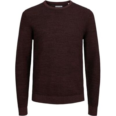 12258571 JACK & JONES Męski sweter z dzianiny Jjotto Knit Crew Neck, Kombu Green, S 12258571 JACK & JONES Męski sweter z dzianiny Jjotto Knit Crew Neck, Kombu Green, S