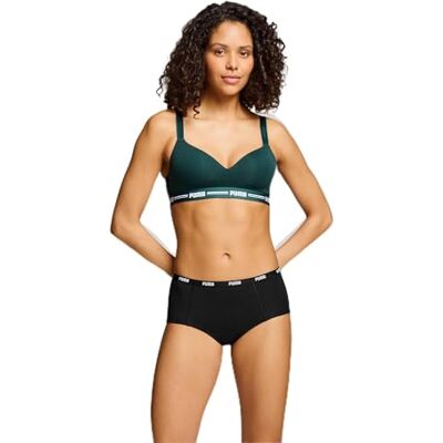 503006001 PUMA Mini szorty 3-pak, Green Combo., XS 503006001 PUMA Mini szorty 3-pak, Green Combo., XS
