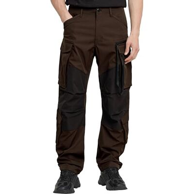 D25219 Rovic Zip 3D luźne spodnie, Brązowy (Deep Brown -d517-a926), 30W / 30L D25219 Rovic Zip 3D luźne spodnie, Brązowy (Deep Brown -d517-a926), 30W / 30L