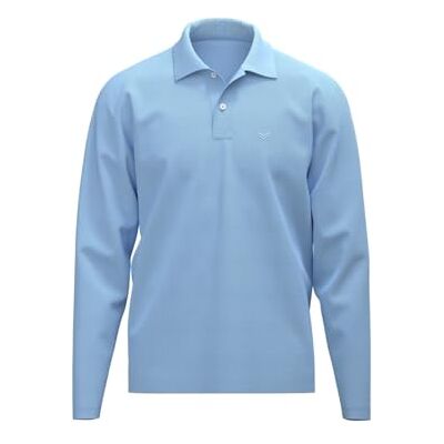 627651 TRIGEMA Koszulka polo z długim rękawem ze ściągaczami, horyzont., XXL 627651 TRIGEMA Koszulka polo z długim rękawem ze ściągaczami, horyzont., XXL