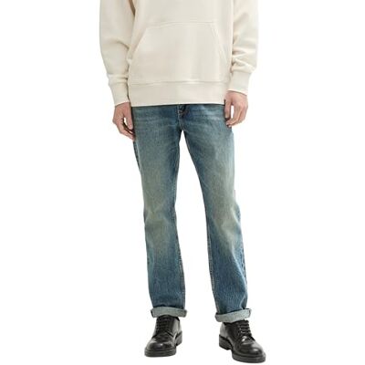 1043456 TOM TAILOR Denim Męskie dżinsy Aedan Straight, 10147 – Stone Blue Denim Tint, 30W / 32L 1043456 TOM TAILOR Denim Męskie dżinsy Aedan Straight, 10147 – Stone Blue Denim Tint, 30W / 32L