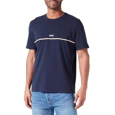 50515395_402_S BOSS Męska piżama Unique T_Shirt, Dark Blue402., S 50515395_402_S BOSS Męska piżama Unique T_Shirt, Dark Blue402., S