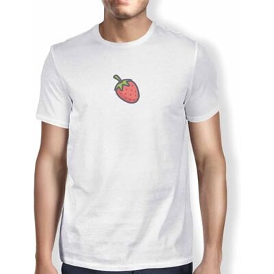 FDMTSI-104905-W-L Green Fish, Basic męski T-shirt, 100% bawełna, Regular Fit, Digital Icon Printed, rozmiar: L, kolor: biały, biały, L FDMTSI-104905-W-L Green Fish, Basic męski T-shirt, 100% bawełna, Regular Fit, Digital Icon Printed, rozmiar: L, kolor: biały, biały, L