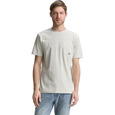 1046761 TOM TAILOR T-shirt męski, 38083 Off White Multicolor Nep, XS 1046761 TOM TAILOR T-shirt męski, 38083 Off White Multicolor Nep, XS