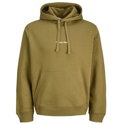 12282861-4824865 JACK & JONES Jornorrebro Emb bluza z kapturem Noos, oliwkowy (Olive Drab), S 12282861-4824865 JACK & JONES Jornorrebro Emb bluza z kapturem Noos, oliwkowy (Olive Drab), S