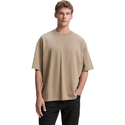 1035912 TOM TAILOR Denim T-shirt męski, 38323 Roasted Nut Brown, XS 1035912 TOM TAILOR Denim T-shirt męski, 38323 Roasted Nut Brown, XS