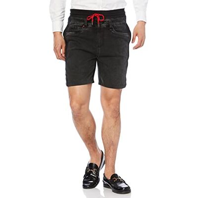 21SMDD07 Desigual Męskie szorty Denim_Peter, Czarny, 38 PL 21SMDD07 Desigual Męskie szorty Denim_Peter, Czarny, 38 PL