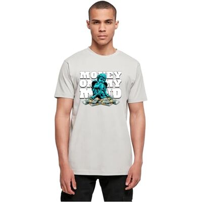 MT3448 Mister Tee T-shirt męski, Lightassphalt, M MT3448 Mister Tee T-shirt męski, Lightassphalt, M