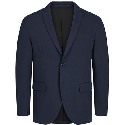 12242387 Bestseller A/S Męska marynarka Jprjones Stretch Blazer Noos, Dark Navy/Fit:slim fit., 52 12242387 Bestseller A/S Męska marynarka Jprjones Stretch Blazer Noos, Dark Navy/Fit:slim fit., 52