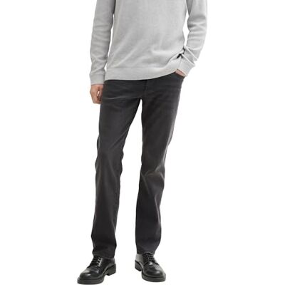 1043661 TOM TAILOR Męskie dżinsy Josh Regular Slim ze stretchem, 10250 – Used Dark Stone Black Denim, 29W / 32L 1043661 TOM TAILOR Męskie dżinsy Josh Regular Slim ze stretchem, 10250 – Used Dark Stone Black Denim, 29W / 32L