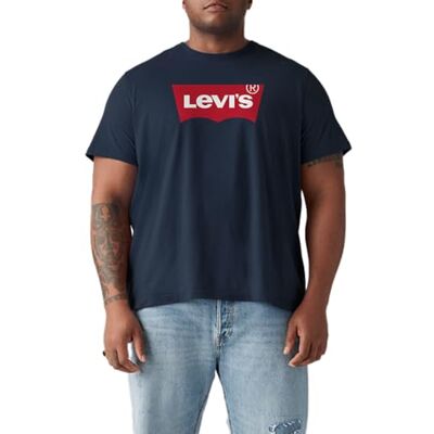 56760-0024 Levi's Mężczyźni Big & Tall Graphic Tee T-Shirt, Big Graphic Tee Dress Blues, 2XL 56760-0024 Levi's Mężczyźni Big & Tall Graphic Tee T-Shirt, Big Graphic Tee Dress Blues, 2XL