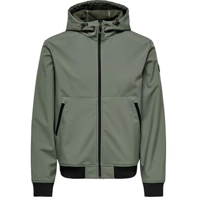 22029276-4765017 ONLY & SONS Onsbowie Onsbowie Softshell Bomber Noos, szary Castor Grey, L, Castor Gray, L 22029276-4765017 ONLY & SONS Onsbowie Onsbowie Softshell Bomber Noos, szary Castor Grey, L, Castor Gray, L