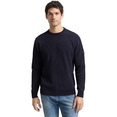 1049368 TOM TAILOR Sweter męski, 10668 Sky Captain Blue, 3XL 1049368 TOM TAILOR Sweter męski, 10668 Sky Captain Blue, 3XL