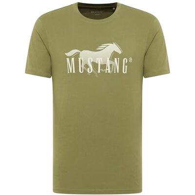 1015835-6353 MUSTANG T-shirt męski w stylu Austin, Loden Green 6353, 3XL 1015835-6353 MUSTANG T-shirt męski w stylu Austin, Loden Green 6353, 3XL