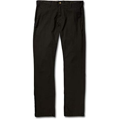 A11313S1 Volcom Męskie spodnie chinosy V Monty, Czarny, 50 EU A11313S1 Volcom Męskie spodnie chinosy V Monty, Czarny, 50 EU