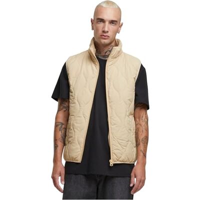 TB7012 Urban Classics M?ska kamizelka m?ska Super Light Bubble Vest, lekka pikowana kamizelka dla m??czyzn, slim fit, be?owy (Unionbei), XL TB7012 Urban Classics M?ska kamizelka m?ska Super Light Bubble Vest, lekka pikowana kamizelka dla m??czyzn, slim fit, be?owy (Unionbei), XL