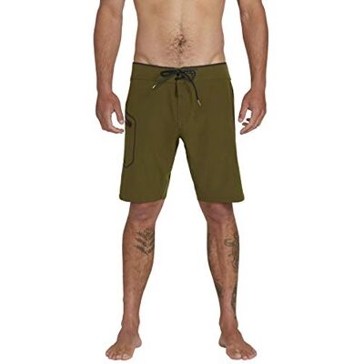 A0812024 Volcom Męskie krótkie spodnie Deadly Plus Mod 20" zielony kamuflaż 28 A0812024 Volcom Męskie krótkie spodnie Deadly Plus Mod 20" zielony kamuflaż 28