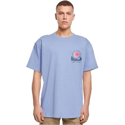 MP0008528 Merchcode Męski T-shirt 100% bawełna fioletowy niebieski M, Violablue, M MP0008528 Merchcode Męski T-shirt 100% bawełna fioletowy niebieski M, Violablue, M