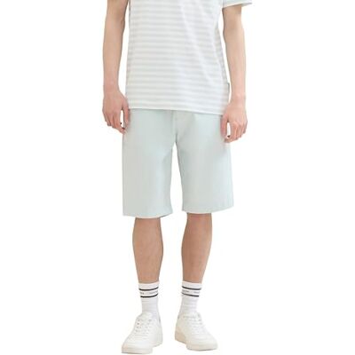 1040256 TOM TAILOR Denim Męskie szorty bermudy, 17549 – pianka morska, XS 1040256 TOM TAILOR Denim Męskie szorty bermudy, 17549 – pianka morska, XS