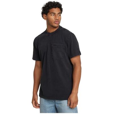 D25963 G-STAR RAW Washed Pocket R T T-shirt męski, Czarny (Dk Black Marte -c756-h254), XS D25963 G-STAR RAW Washed Pocket R T T-shirt męski, Czarny (Dk Black Marte -c756-h254), XS
