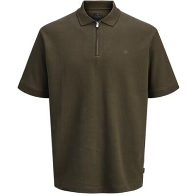 12283014-4825630 JACK & JONES Jprblawalker Ss Zip Polo, Delicioso, XS 12283014-4825630 JACK & JONES Jprblawalker Ss Zip Polo, Delicioso, XS
