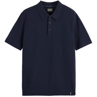 183286 Scotch & Soda Koszulka polo z dzianiny, Sky Captain 401, XXL 183286 Scotch & Soda Koszulka polo z dzianiny, Sky Captain 401, XXL