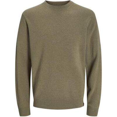 12257854-4585846 R.d.d. royal denim division Rddbrooks Knit Crew Neck L/S Noos, zielony (dusky green), L 12257854-4585846 R.d.d. royal denim division Rddbrooks Knit Crew Neck L/S Noos, zielony (dusky green), L