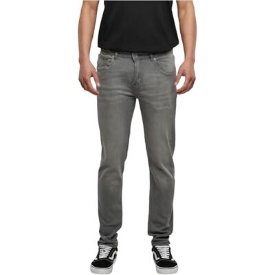 TB1437 Urban Classics Spodnie m?skie Spodnie Stretch denim, ?redni szary, 38 TB1437 Urban Classics Spodnie m?skie Spodnie Stretch denim, ?redni szary, 38